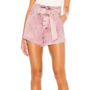Free People See You Sometime Cut Off Short in Pink